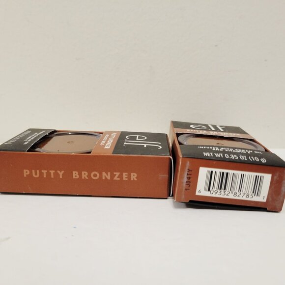2 Elf Putty Bronzer Bronzed Belle Infused Argan Oil Vitamin E 0.35 oz - Picture 3 of 3